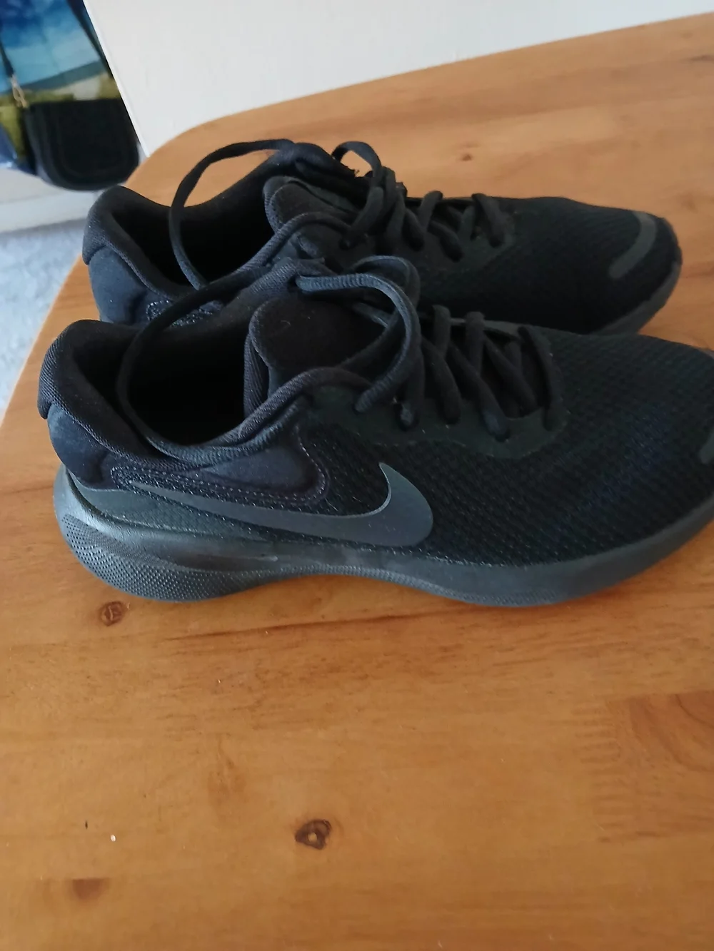 Nike Women's All-Black Mesh Running Sneakers